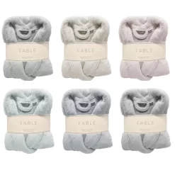 Fable Heather Luxury Solid Velvet Robe