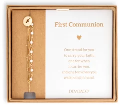 Tender Blessings First Communion Bracelet 3 Strands