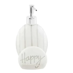 Happy Everything Soap Pump With Sponge Cubby