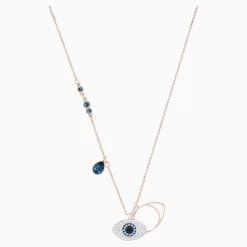 Swarovski Symbolic Evil Eye Pendant Blue