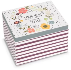 Love You Sister Trinket Box 2.25"