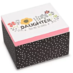 Daughter You Are So Loved Trinket Box 2.25"