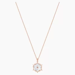 Swarovski Magic Pendant White Rose-gold Tone Plated