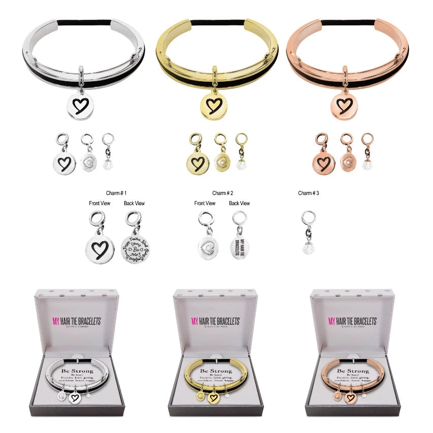 My Hair Tie Charm Bracelet With Gift Box 2 My Hair Tie Charm Bracelet With Gift Box - Image 2