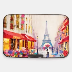 Travel Paris Eiffel Tower RFID Armored Wallet