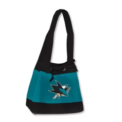 San Jose Sharks Insulated Flat Base Lunch Tote With Embroidered Logo