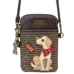 Chala Cellphone Crossbody Handbag YELLOW LABRADOR