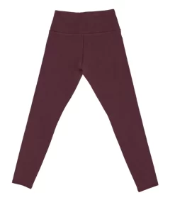 Britt's Knits® Basics Seamless Fleece-Lined Leggings In Black, Burgundy Red, Gray, And Navy -Fashion Accessories Shop BKFLG U24 2burgundy