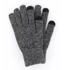 Frontier Men's Texting Tip Knit Gloves Gray BUY 1 GET 1 FREE