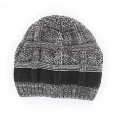 Frontier Men's Knit Beanie Hat Gray