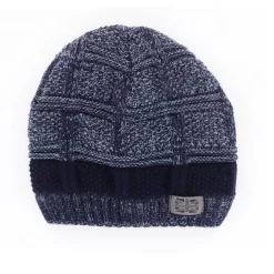 Frontier Men's Knit Beanie Hat Navy