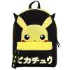 Pokemon Pikachu Laptop Backpack With Webbed Keychain Pull And Applique Ears