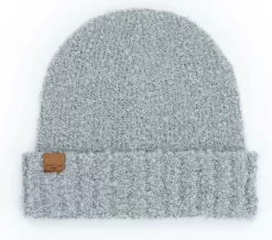 Britt’s Knits Common Good Knit Beanie Hat Made From 50% Recycled Water Bottles -Fashion Accessories Shop Britt sKnitsCommonGoodbeanie gray