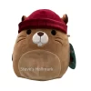 Squishmallow Fall Harvest Chip The Beaver In Beanie Hat 7.5" Stuffed Plush By Kelly Toy