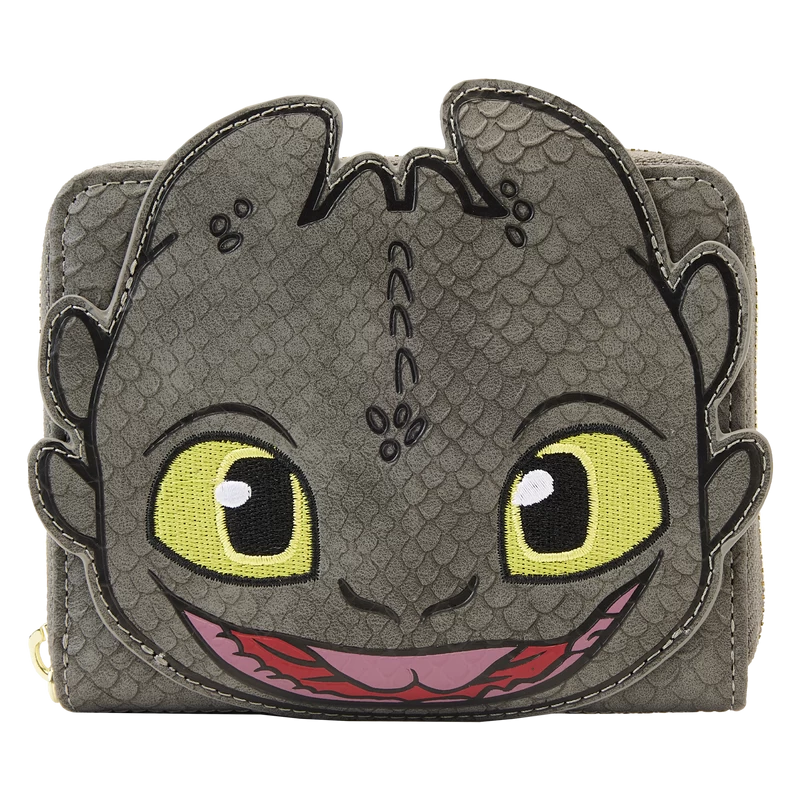 Loungefly Dreamworks How To Train Your Dragon Toothless Cosplay Zip Around Wallet 1 Loungefly Dreamworks How To Train Your Dragon Toothless Cosplay Zip Around Wallet