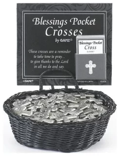 Blessings Pocket Cross Token Charm -Fashion Accessories Shop EL6570 3
