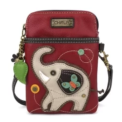 Chala Cellphone Crossbody Handbag Elephant
