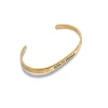 "Born To Sparkle" Gold Embracelet