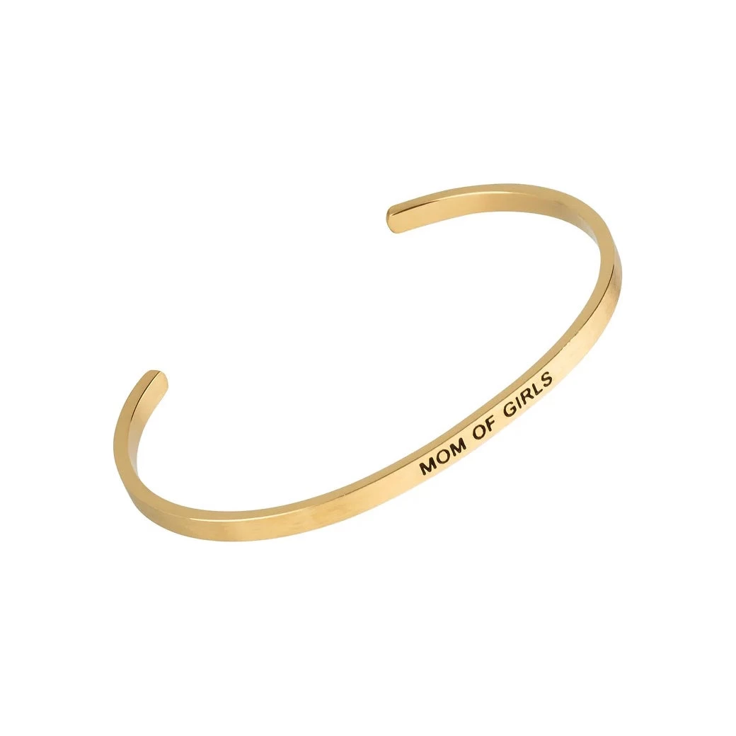 Mom Of Girls Gold Embracelet 1 Mom Of Girls Gold Embracelet