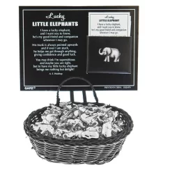 Lucky Little Elephant Pocket Token Charm -Fashion Accessories Shop ER28470