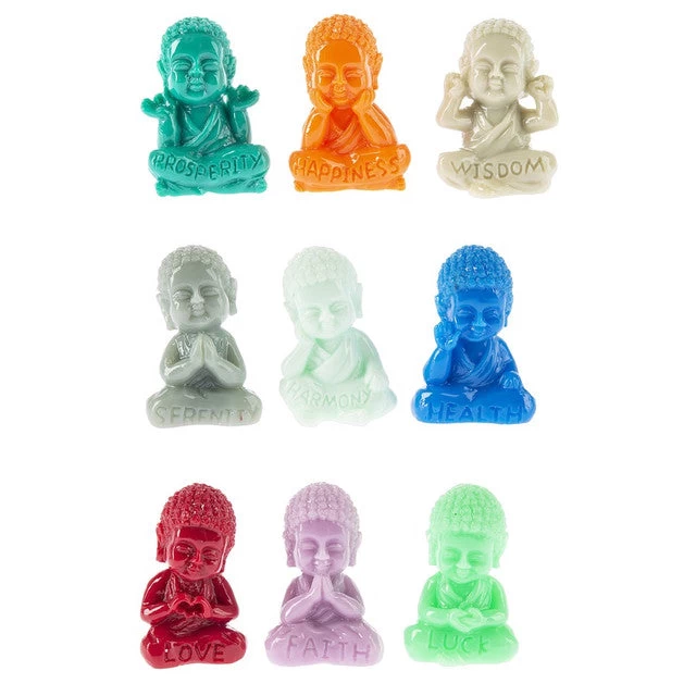 Balance Life Colorful Buddha Pocket Token Charm 1 Balance Life Colorful Buddha Pocket Token Charm