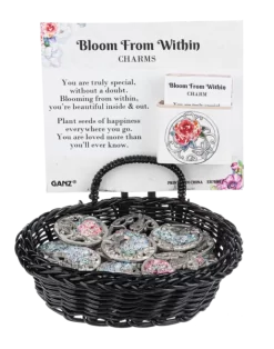 Bloom From Within Token Charm 7 Bloom From Within Token Charm -Fashion Accessories Shop ER75681