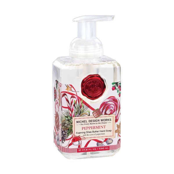 Michel Design Works Peppermint Foaming Hand Soap 1 Michel Design Works Peppermint Foaming Hand Soap