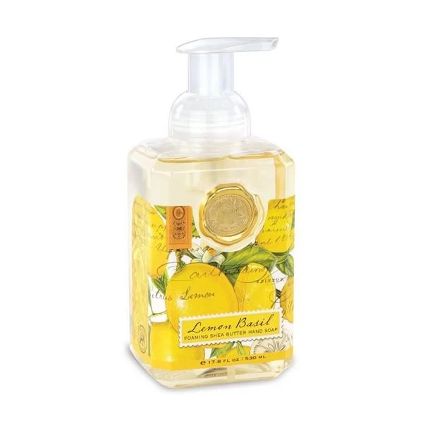 Michel Design Lemon Basil Foaming Hand Soap 1 Michel Design Lemon Basil Foaming Hand Soap