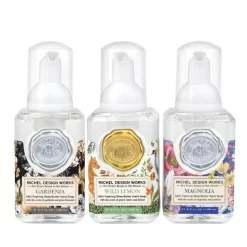Michel Design Works Mini Foaming Hand Soap SetIncludes: Gardenia,Wild Lemon, Magnolia