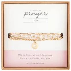 Love Wrapped In Prayer 2-in-1 Necklace/Bracelet