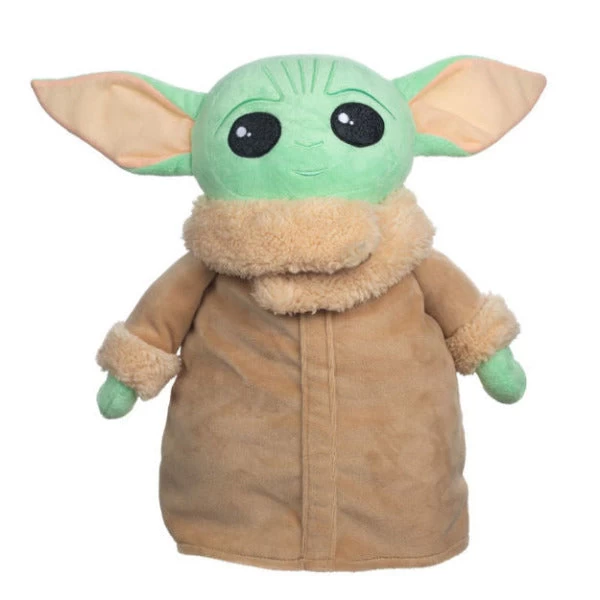Star Wars The Mandalorian Baby Yoda Grogu Plush Double Strap Mini Backpack 1 Star Wars The Mandalorian Baby Yoda Grogu Plush Double Strap Mini Backpack