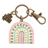 Karma Enamel Key Chain Rainbow