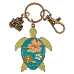 Karma Enamel Key Chain Sea Turtle