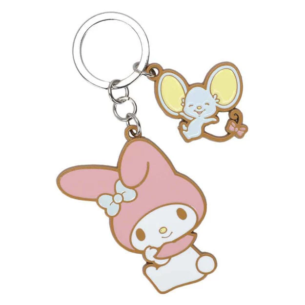 My Melody & Flat Keychain 1 My Melody & Flat Keychain