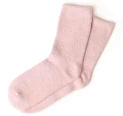 You Had Me At Aloe Super Soft Spa Socks -Fashion Accessories Shop LLSCK24 pink