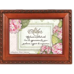 Love And Appreciation For Mother Traditional Music Jewelry Keepsake Box