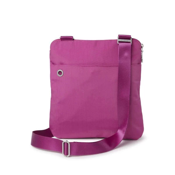 Baggallini Madras RFID Crossbody Bag Deep Fuchsia 2 Baggallini Madras RFID Crossbody Bag Deep Fuchsia - Image 2