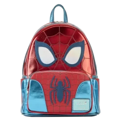 Loungefly Marvel Metallic Spider-Man Cosplay Mini Backpack