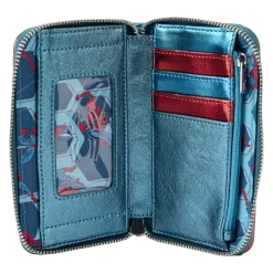 Loungefly Marvel Metallic Spider-Man Zip Around Wallet -Fashion Accessories Shop MVWA0201 3