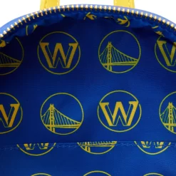 Loungefly NBA Golden State Warriors Patch Icons Mini Backpack -Fashion Accessories Shop NBABK0022 3