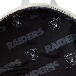 Loungefly NFL Las Vegas Raiders Sequin Mini Backpack -Fashion Accessories Shop NFLBK0059 LFNFLVEGASRAIDERSSEQUINMINIBACKPACK2402BACK