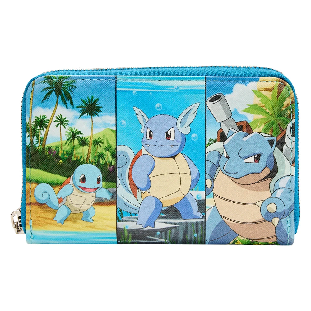 Loungefly Pokemon Squirtle Evolution Zip Around Wallet 1 Loungefly Pokemon Squirtle Evolution Zip Around Wallet