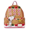 Loungefly Peanuts Snoopy Gingerbread House Scented Mini Backpack