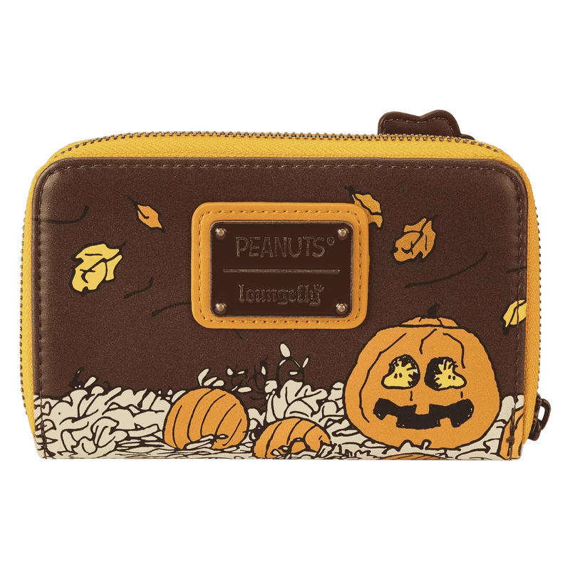 LOUNGEFLY Peanuts Snoopy Scarecrow Cosplay Zip Around Wallet 2 LOUNGEFLY Peanuts Snoopy Scarecrow Cosplay Zip Around Wallet - Image 2