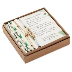 Hallmark Strong And Courageous Bracelets, Set Of 4