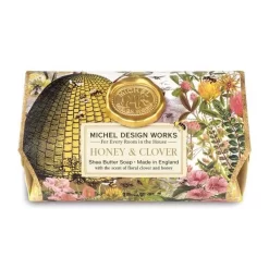 Michel Design Honey & Clover Large Bath Soap Bar