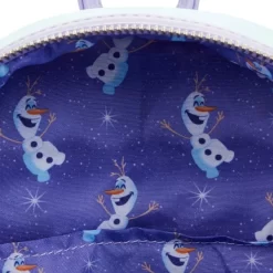Loungefly Frozen Queen Elsa Castle Mini Backpack 5 Loungefly Frozen Queen Elsa Castle Mini Backpack -Fashion Accessories Shop WDBK2226 3