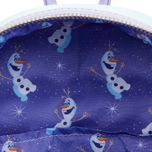 Loungefly Frozen Queen Elsa Castle Mini Backpack 3 Loungefly Frozen Queen Elsa Castle Mini Backpack - Image 3
