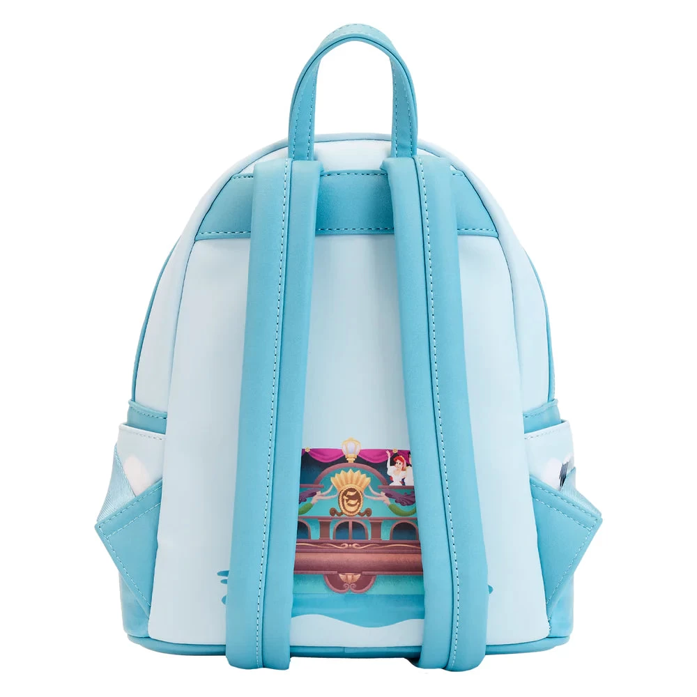 Loungefly Little Mermaid Tritons Gift Mini Backpack 2 Loungefly Little Mermaid Tritons Gift Mini Backpack - Image 2