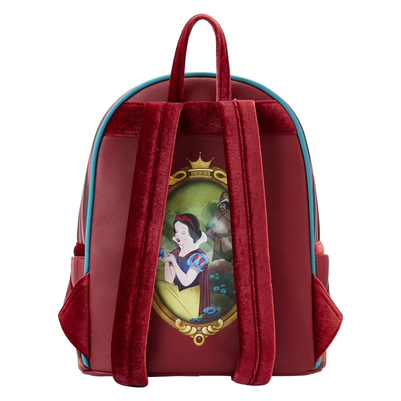 LOUNGEFLY Loungfly Disney Snow White Evil Queen Throne Mini Backpack 2 LOUNGEFLY Loungfly Disney Snow White Evil Queen Throne Mini Backpack - Image 2